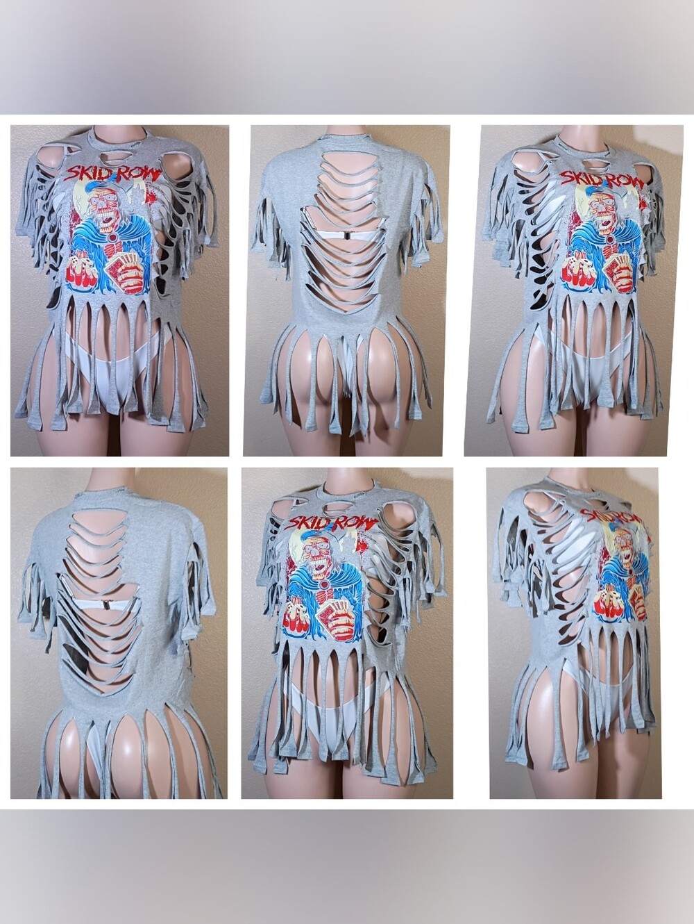 Skid Row Custom Fringe Tee